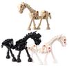 Halloween Decorative MOC Building Blocks Pumpkin Carriage Tombstone Skeleton Flame Horse Accessories Elf House Bricks Toys Gifts