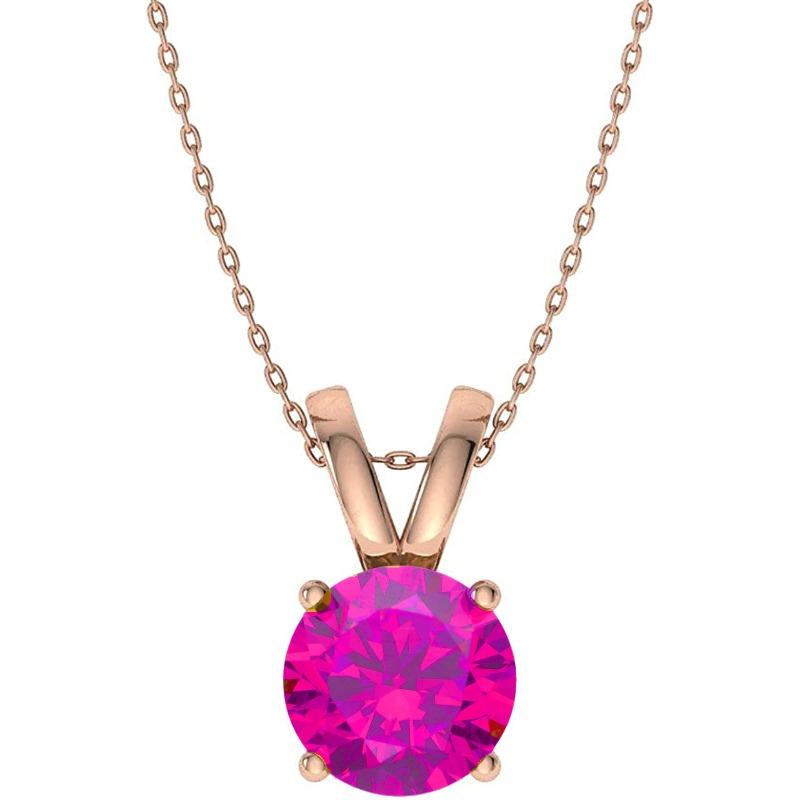S925 Sterling Silver December Birthstone 12 Color Birthstone Necklace Women'S Pendant