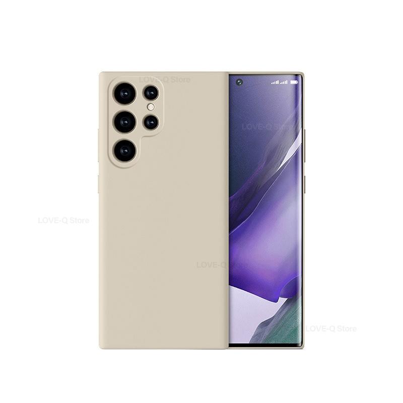 Für S25 Ultra Plus Hülle Luxus Flüssigsilikon Weiche TPU Hülle Für Samsung Galaxy S25 S24 S23 S22 Plus S25 Ultra S25Ultra Handyhüllen
