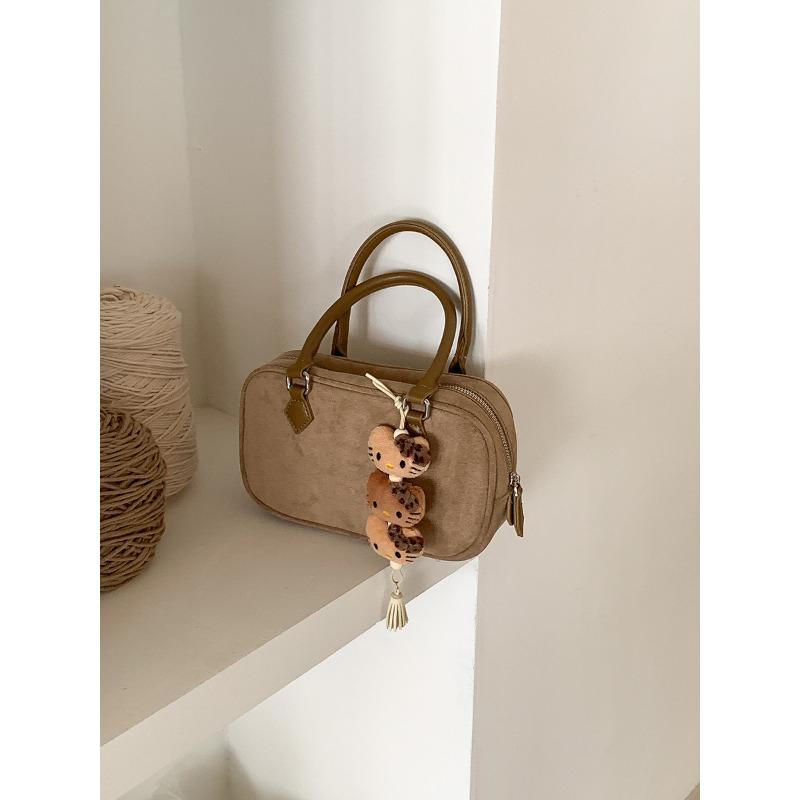 Autumn and winter suede bag retro trend shoulder messenger bag versatile small handbag women