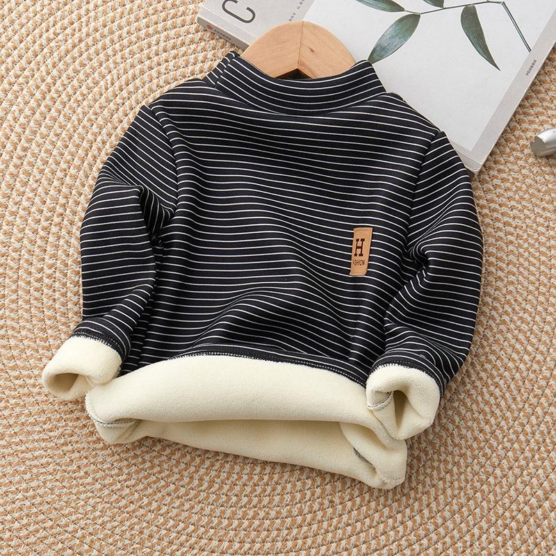 Fleece coltrui voor kinderen: Warme Top met Lange Mouwen voor Jongens & Meisjes, Ideaal voor Herfst/Winter.