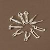5pcs/set Mini Dollhouse Miniature Food Alloy Tool Wrench Play Scene  Miniature Dollhouse Decorations