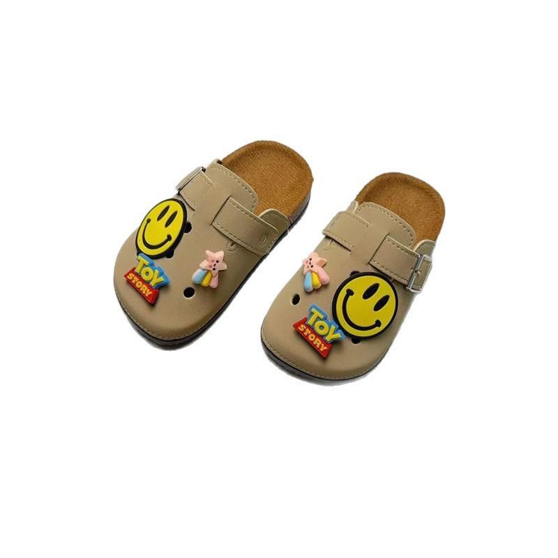 Birken Cute Cartoon Thick Sole Kids' Spring Closed-Toe Slippers