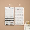 80/48 Pocket Hanging Jewelry Organizer Bag Double-Sided Earrings Necklaces Rings Closet Holder Jewelry Display Hanger Rack