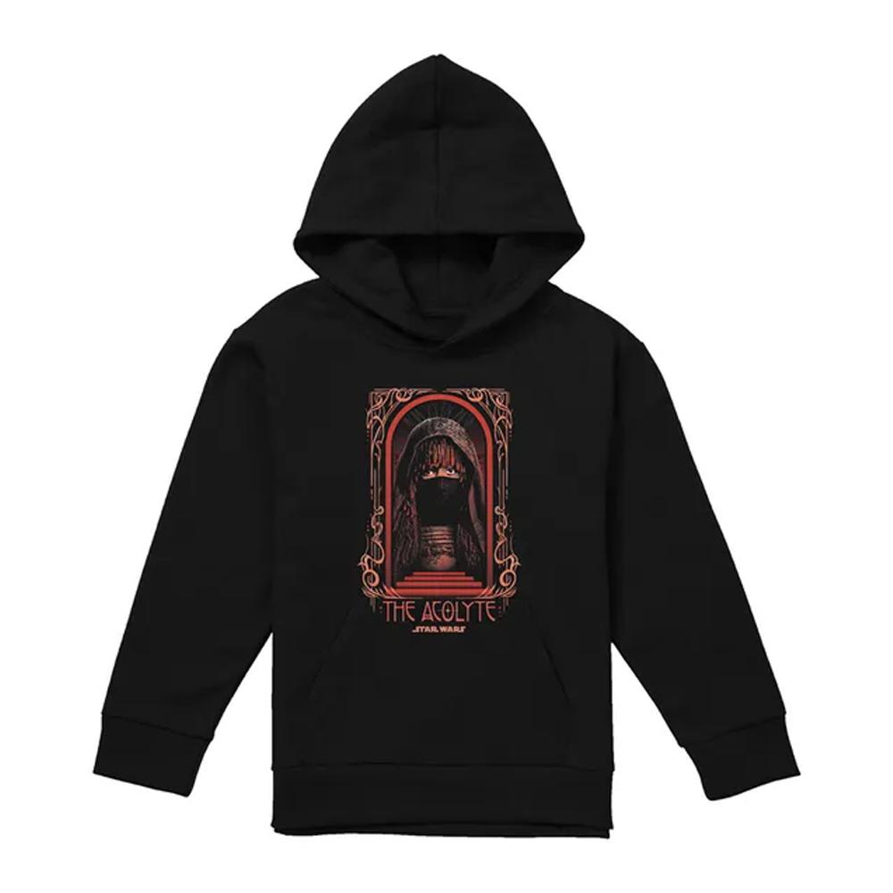 Star Wars: The Acolyte Childrens/Kids Art Deco Masked Hoodie