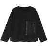 XITAO Long Sleeve T-shirt Zippers Patchwork Casual Simplicity Women DMJ3611