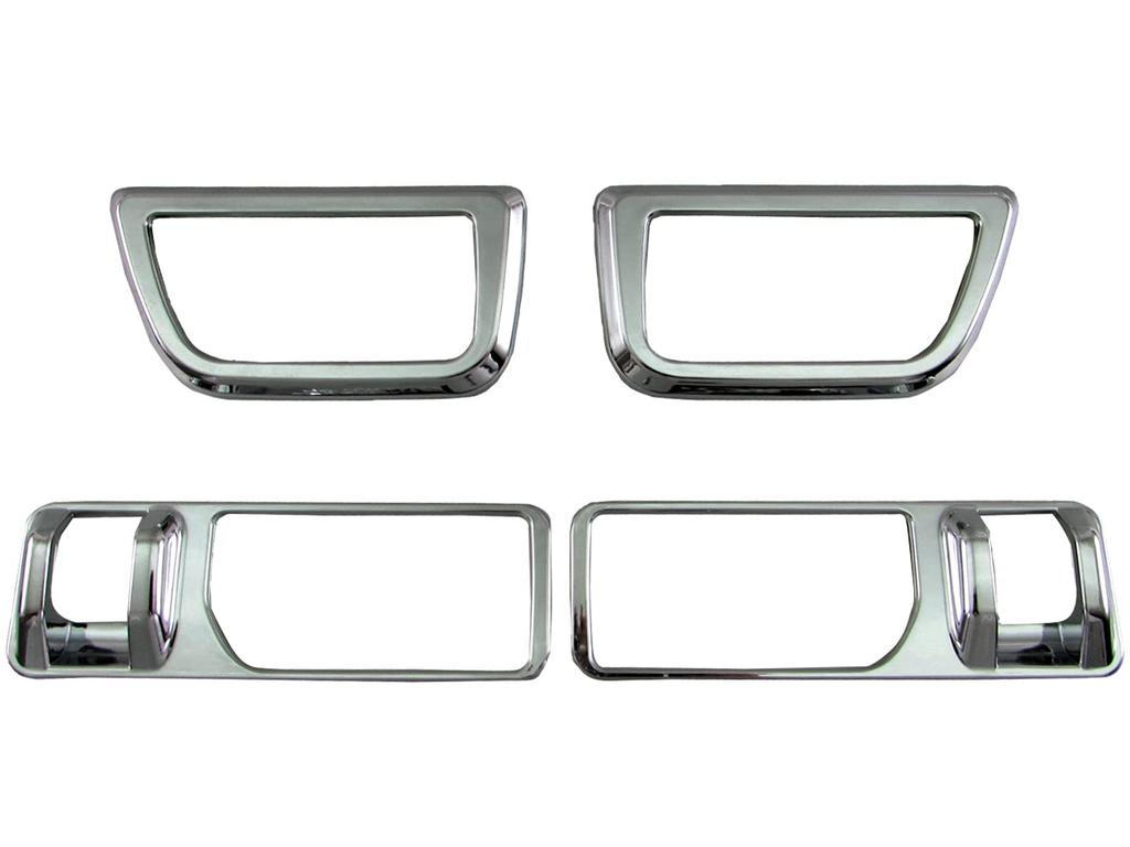 BRIGHTZ Chrome Inner Door Handle Cover for Taft Compatible with and 910 (Plate) LA900S/LA910S [INS-DHC-145] LA900, LA910, A900, A910, 900,