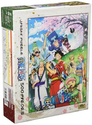 ENSKY One Piece Wano Country 38x53cm Jigsaw 500 JIGSAW PUZZLE Puzzle, Pieces, 500-347