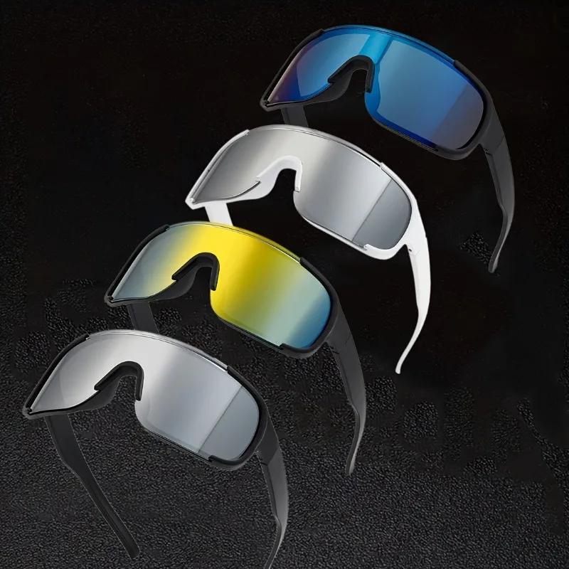 4PCS Men Women Fashion Sunglasses Windshield Outdoor Sports Sunglasses Cycling Glasses