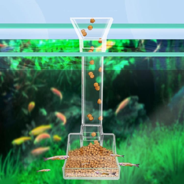 Acrylic Shrimp and Snails Feeding Dish for Aquarium Shrimp for Tank Crystal Pot
