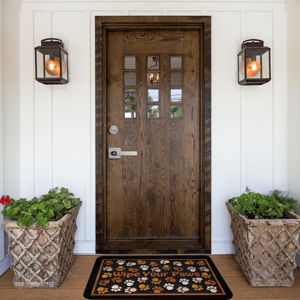 Wipe Your Paws Floor Door Bath Kitchen Mats Anti-Slip Outdoor  Doormat Garage Entrance Rug Carpet Footpad