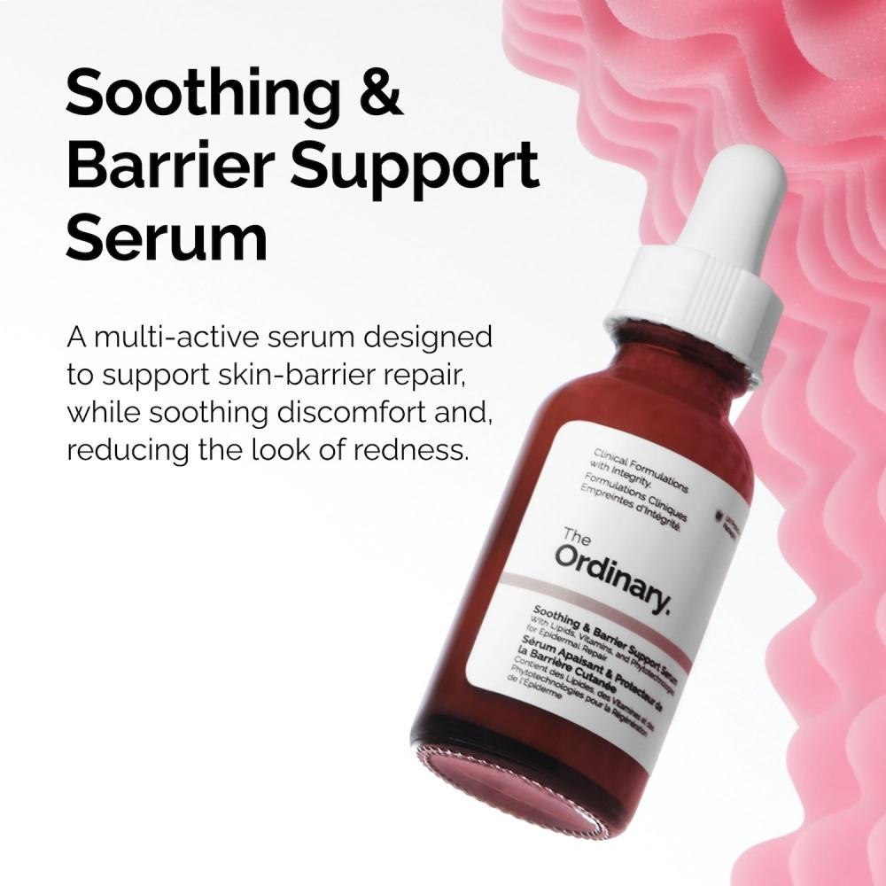 The Ordinary Soothing   Barrier Support Serum For Sensitive Skin 1 Oz