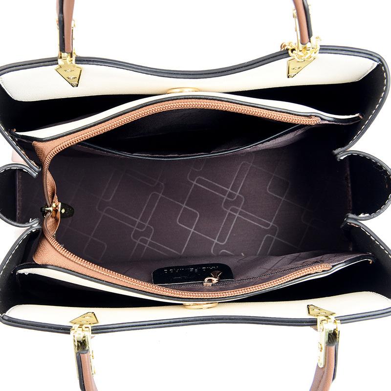 Nová Jednoduchá a Všestranná Dámská Kabelka Manželka Středního Věku Taška Přes Rameno Crossbody