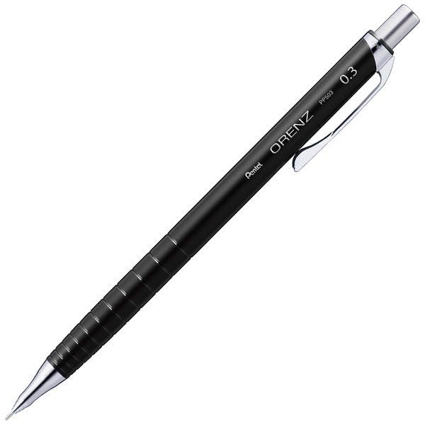 Pentel Orenz Mechanical Pencil Black of 0.3mm XPP503-RA [Set of 5]