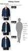 Arcade Denim Jean American Street Size L to Indigo Blue Men's Jacket, Jacket, Blouson, Coverall, Casual, Style, (equivalent M),