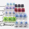 Cross-Border High-Clarity PC Mechanical Switch Tester Keychain - 3.4-Key Squeeze Fun Decompression Pendant