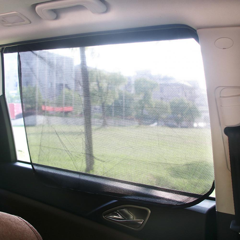 Side Window Sunshade Premium Magnetic Car Sunshade Foldable Mesh Design Uv-proof Protection for Windshield Side Windows Easy