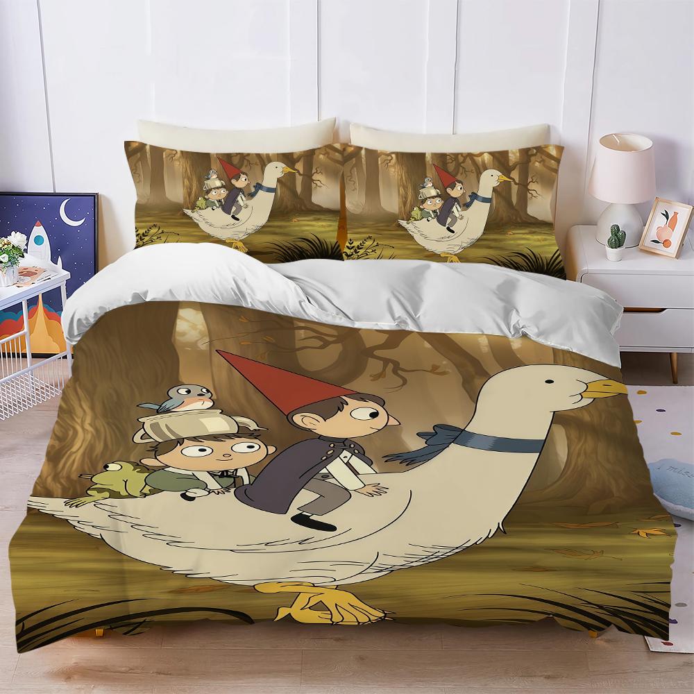 

O-Over G-GardenS Wall Duvet Cover Set Soft Wash Bed 3 Piece Summer Comfortable Student Dormitory Home Baby Bedding Best seller (135x200cm)