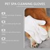 Dog Glove Wipes Everyday No-Wash Gentle 1 Pair Pet Cleaning Gloves Dog Wipes For Small To Large Breeds Kitten Puppy Travel