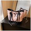Ballet seersucker women's bag bow tote bag large capacity versatile fashion shoulder bag women's bag