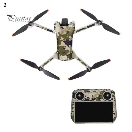 Practical Tear Without Leaving Glue Cool Patterns Drone Protective Decal Remote Control Stickers Drone Protector Flat Scratch Resistant