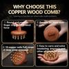 19 Teeth Sandalwood Massager Comb Reduce Puffiness Guasha Scalp Tool  Neck Body Massage