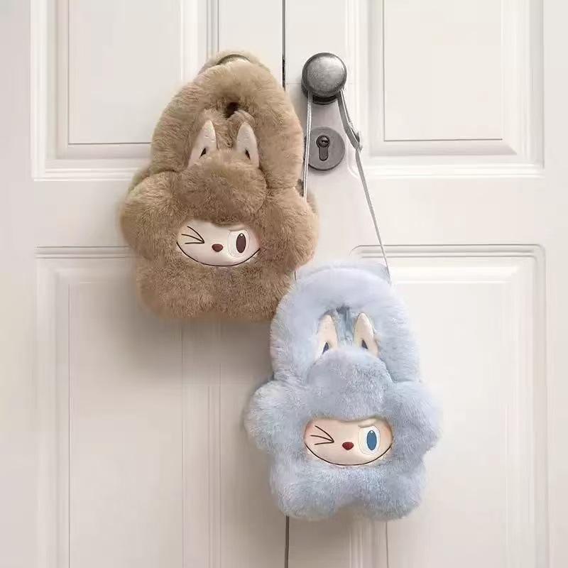 1-teilige Bubble Mart LABUBU Classic Series Plüsch-Blumentasche Handtasche