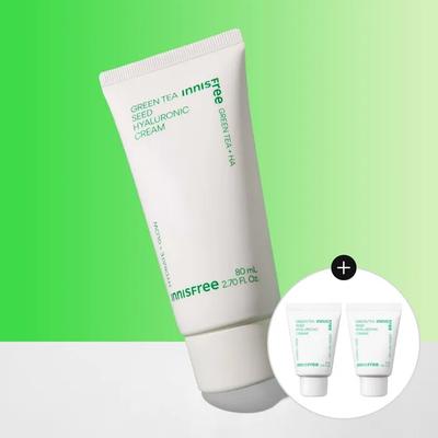 Grüner Tee Samen Hyaluronsäure Creme 80ml (Tube)
