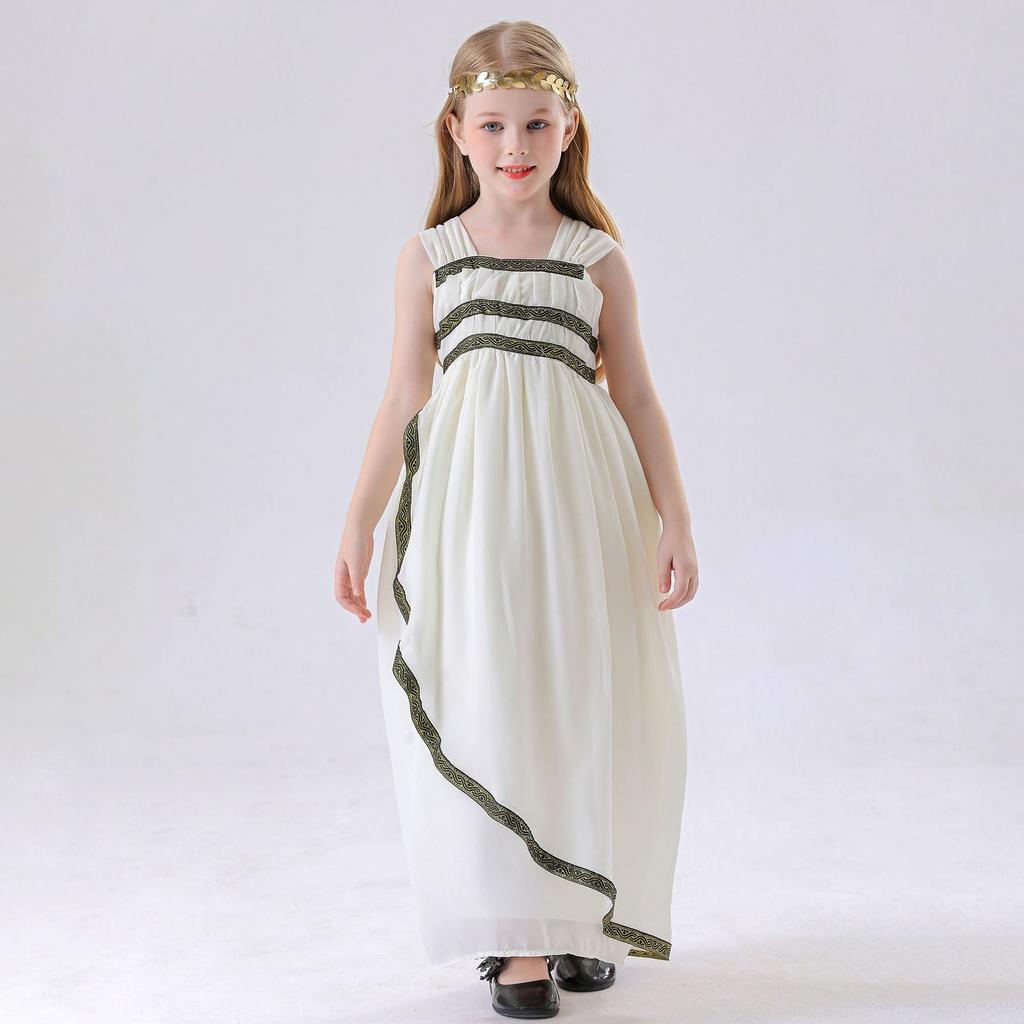 120150C Children's Egyptian Ancient Greek Muse Arabic cossuit, stage costume
