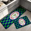 Caykur Rizespor Flannel Kitchen Mat Christmas Soft Area Rug Non Slip Floor Carpet Home Decoration