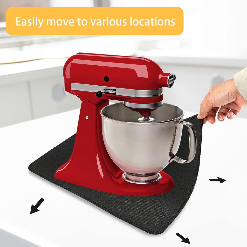 Heat Resistant Mat for Air Fryer,Heat Resistant Pad Countertop Protector Kitchen Appliance Mats with Sliding Function,Coffee Maker Mat for