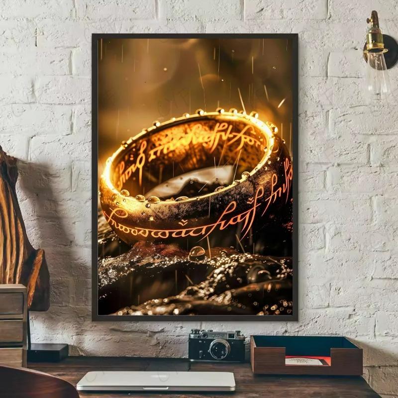 

Лорд Кино R-Кольца ПОСТЕР Постер HD арт липкая стена водонепроницаемый дом гостиная спальня бар эстетичное украшение 21cm×30cm NoFrame