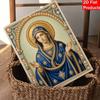 DIY 3D Pearl Diamond Painting Art Set Virgin Mary Religious Home Decor Art Set Wall Art