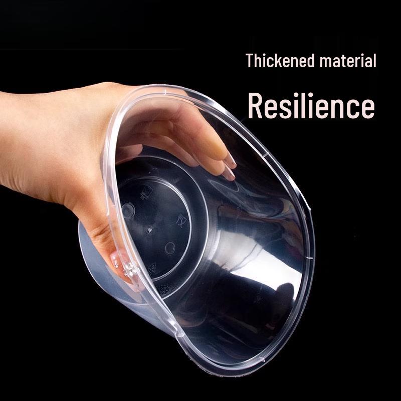 Disposable Rectangular Plastic Food Container