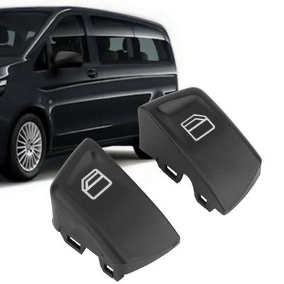 2 Pezzi Copri Pulsante Interruttore Finestrino Auto Per Viano W639 Sprinter Ii 906 2003-2013
