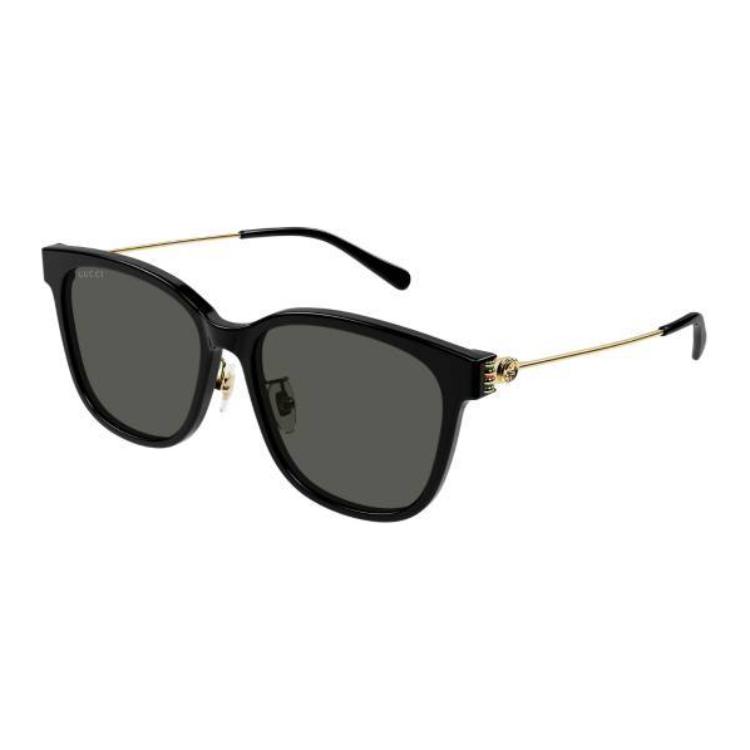 

GUCCI Full Frame Recycled Acetate Recycled Acetate Square Sunglasses Women s Black 56 чёрный