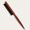 Cross-Border Triple Row Boar Bristle Styling and Teasing Comb with Pointed Tail