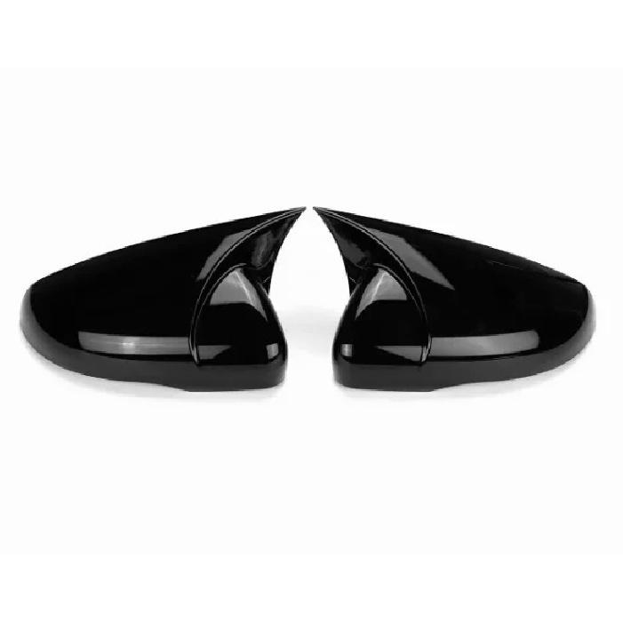 2x Carbon Look Side Wing Mirror Cover For VW For Volkswagen Golf 6 MK6 GTI GTD 2009-2013 Side Rear View Mirror Cap Cover bbd