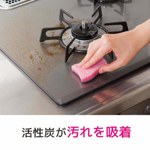 3M Scotch-Brite GH-4K Sponge Cleaner for Gas and Induction Cooktops, 4-Piece Set