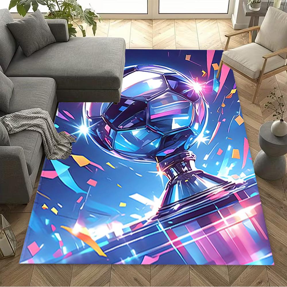 1pc soccer ball rug home carpet design for office decor gift living room bedroom