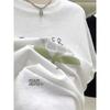 T-shirt d'été en pur coton à manches courtes imprimé ample Ins nouveau polyvalent haut à lettres