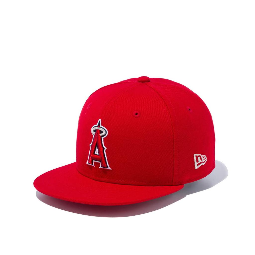 [New Era] Cap Child 9FIFTY Los Angeles Angels Kids Scarlet 50.1cm-53.9cm