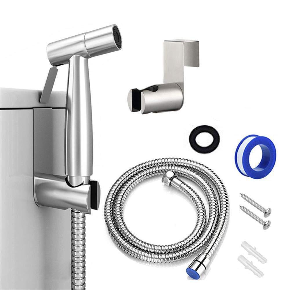 3er-Pack/Los Edelstahl Bidet-Armatur Auslaufsicher Einfache Installation Mehrfaches Bidet-Sprüherset Hand