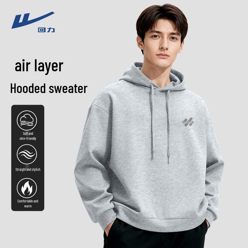 Мужская дышащая толстовка с капюшоном Warrior из материала Air Layer L