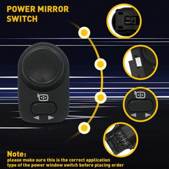 For 2010-15 Camaro Left Driver Side Door Power Mirror Control Switch 84545374