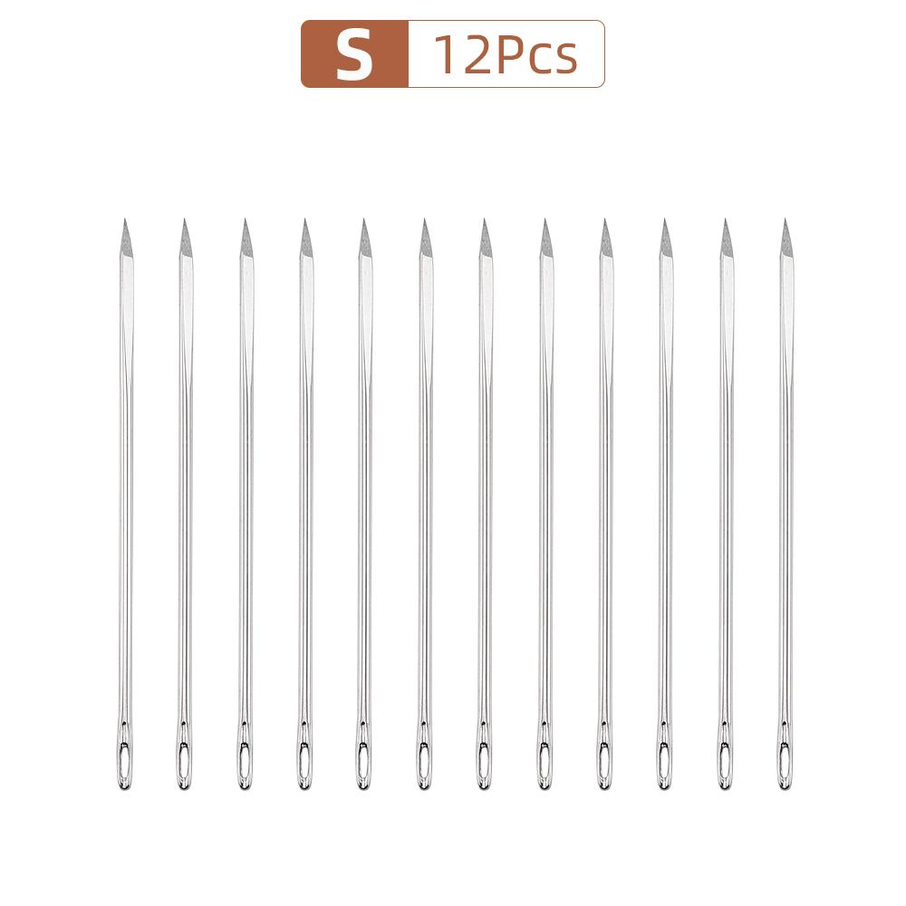 12pcs/set multifunctional hand sewing needle, sewing hand needle, quilting needle, embroidery needle, DIY leather sewing needle