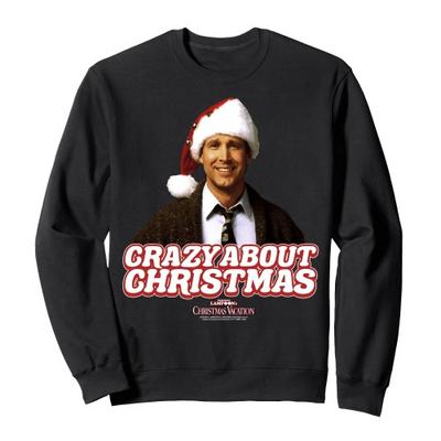 National LampoonÂ´s Christmas Vacation Boys Crazy About Christmas Sweatshirt