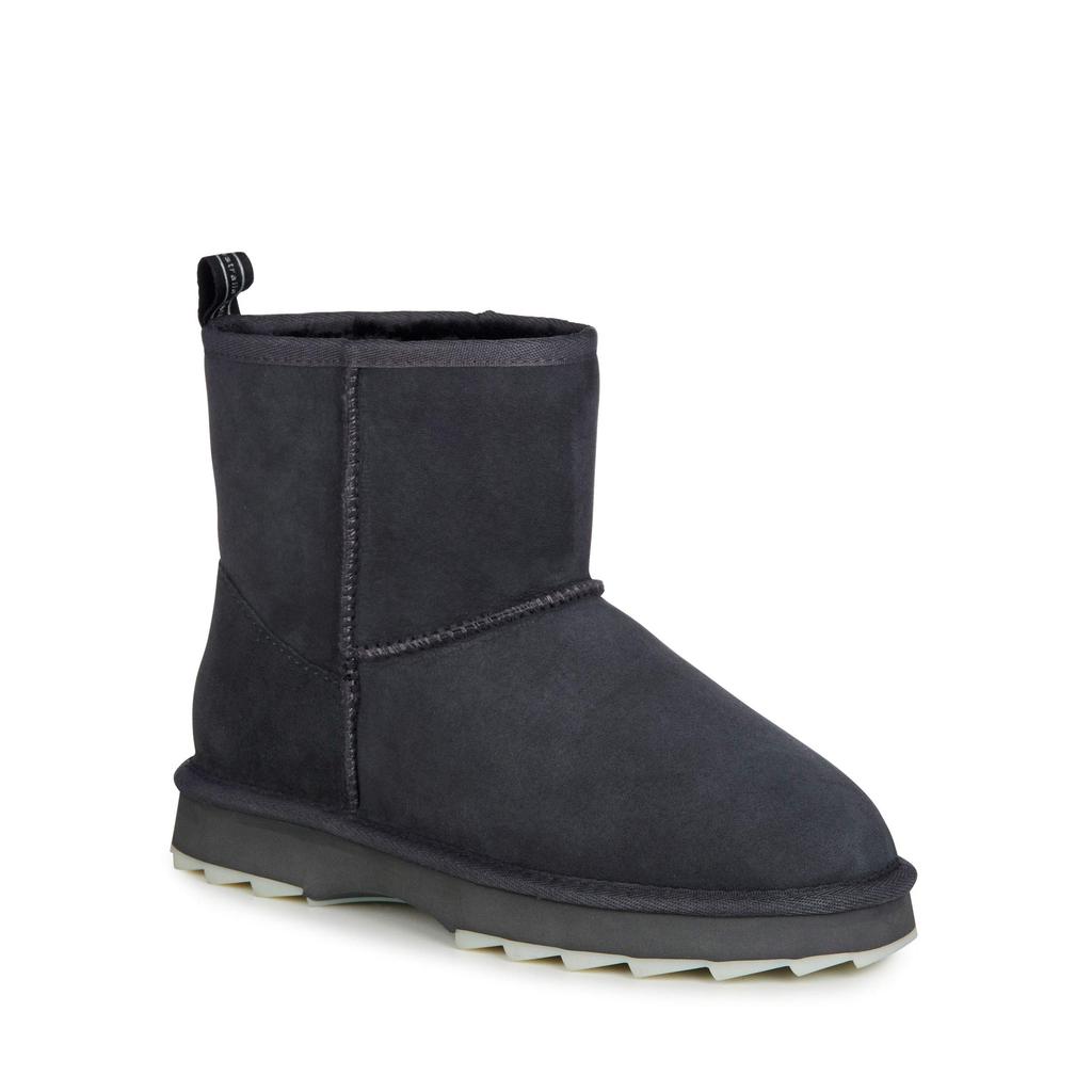 EMU Australia Sharky Mini Fashion Boots in Dark Grey/Transparent