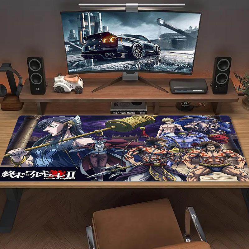 Recorde of Ragnarok Color Mouse Pad Large Gaming Table Cushion Non-slip Laptop Tablet Big Mousepad XXL Mat Mini PC Playmat With Lock Edge