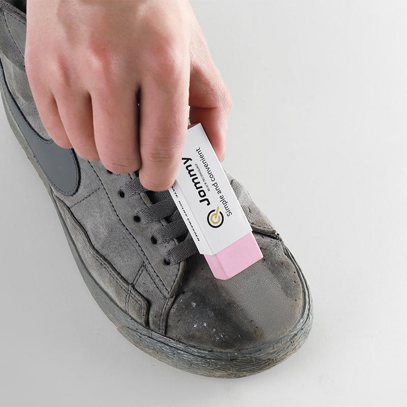 Portable White Shoe Cleaner & Stain Remover Eraser for Suede and Nubuck Sneakers